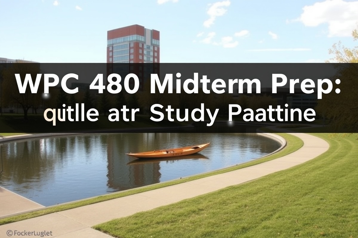 WPC 480 Midterm Prep: Quizlet as Your Study Partner