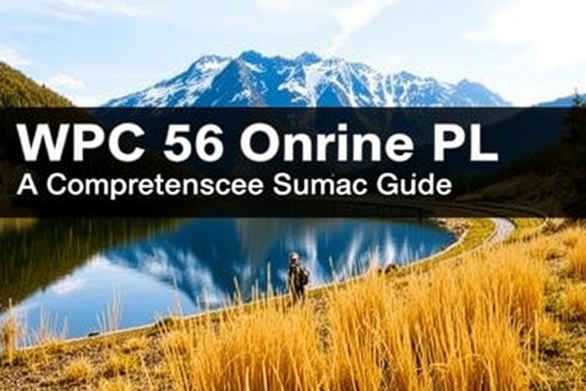 WPC 56 Online PL: A Comprehensive Guide for Project Managers