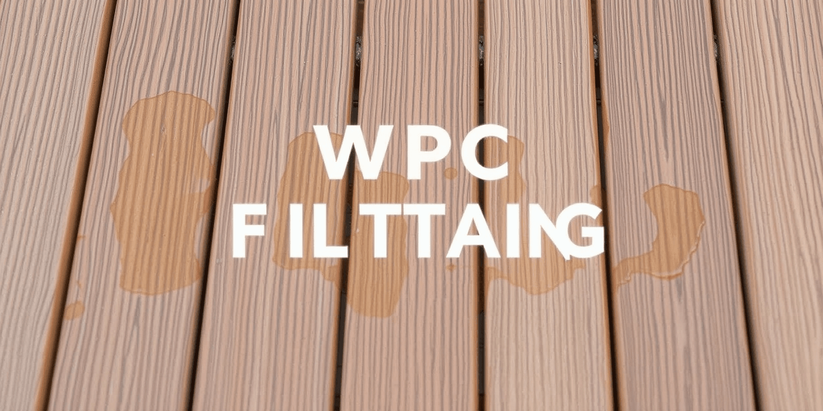 WPC Cleaning Tips: How to Get Rid of Oil Stains on WPC