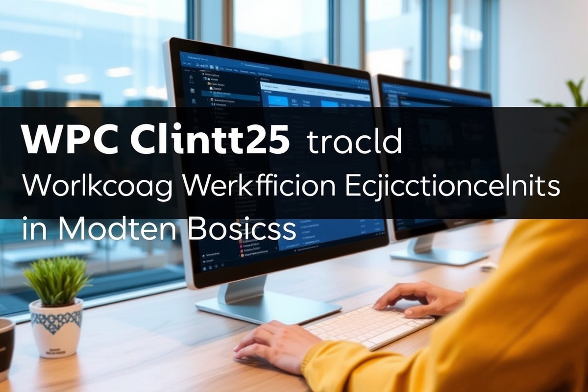 WPC Client2 5: Enhancing Workflow Efficiency in Modern Businesses