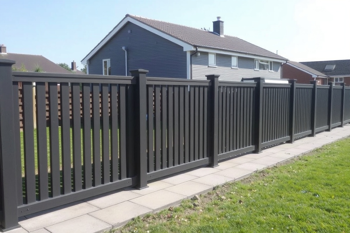 wpc co-extrusion fence panel