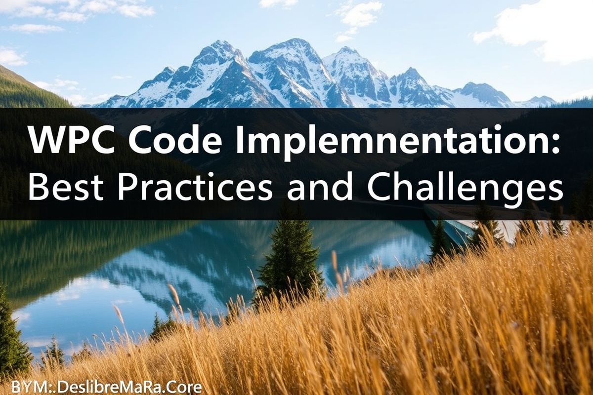 WPC Code Implementation: Best Practices and Challenges