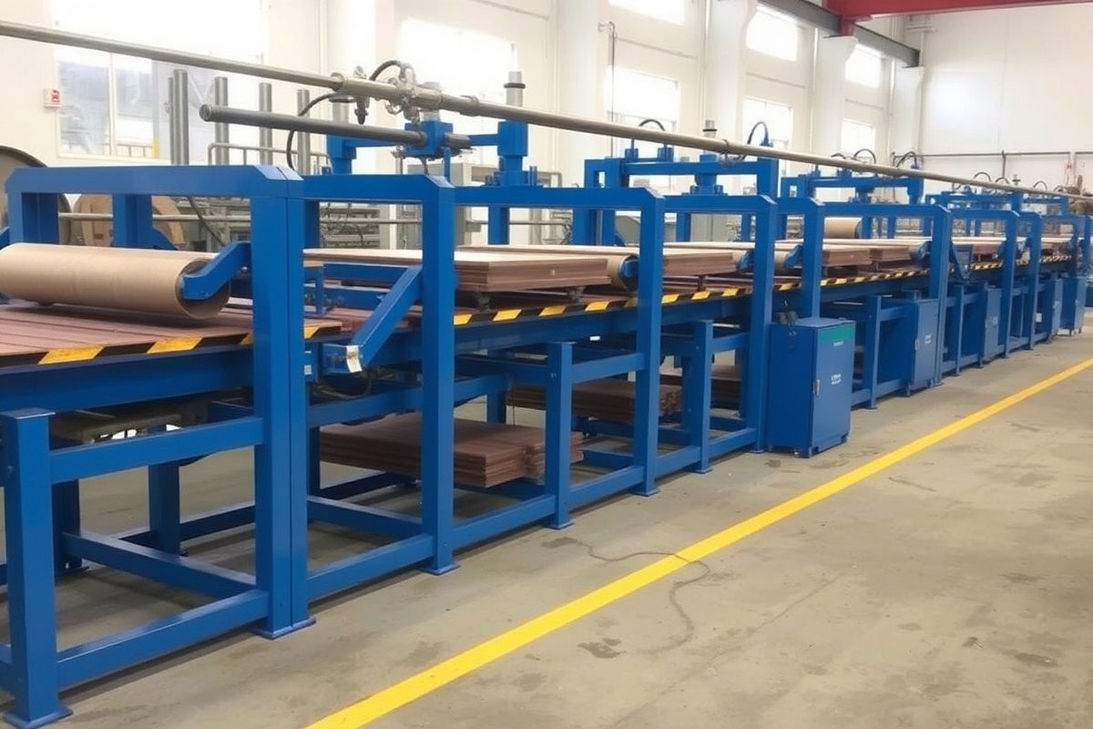 WPC composite decking production line