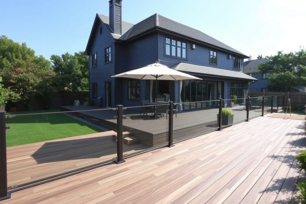 WPC composite decking with warranty
