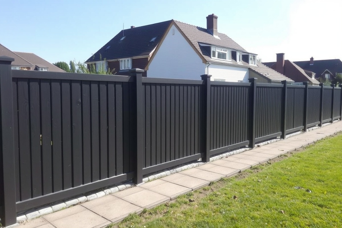 WPC composite fence delivery