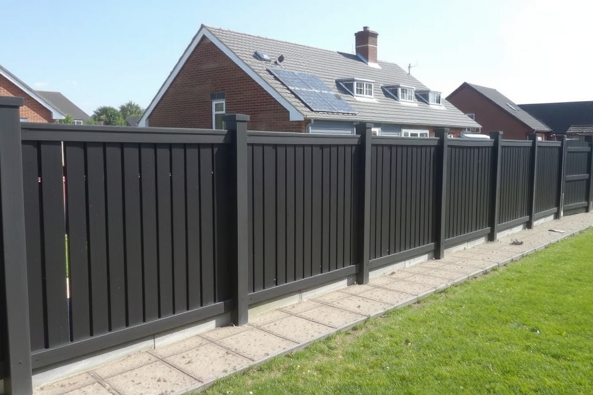 wpc composite fence panels