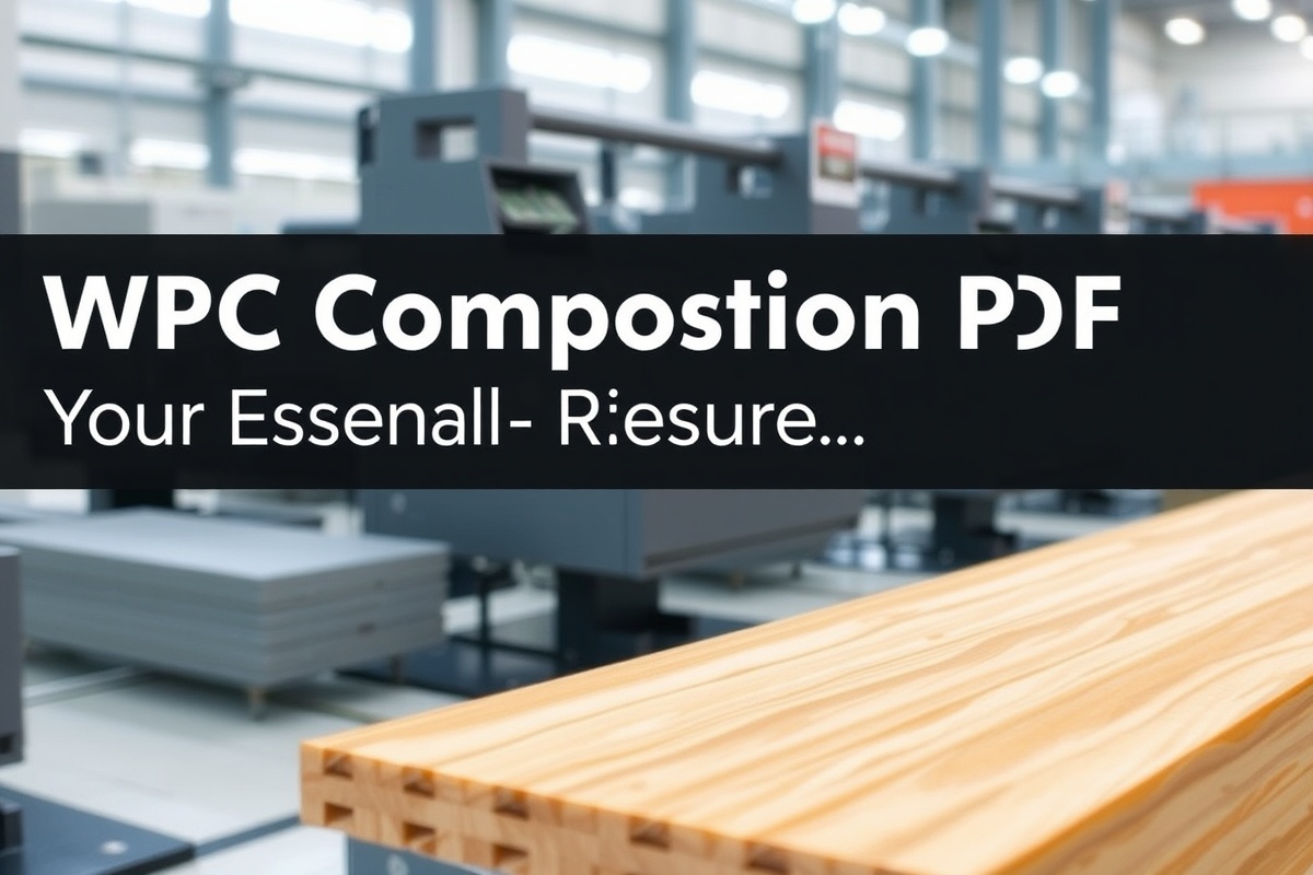 WPC Composition PDF: Your Essential Manufacturing Resource