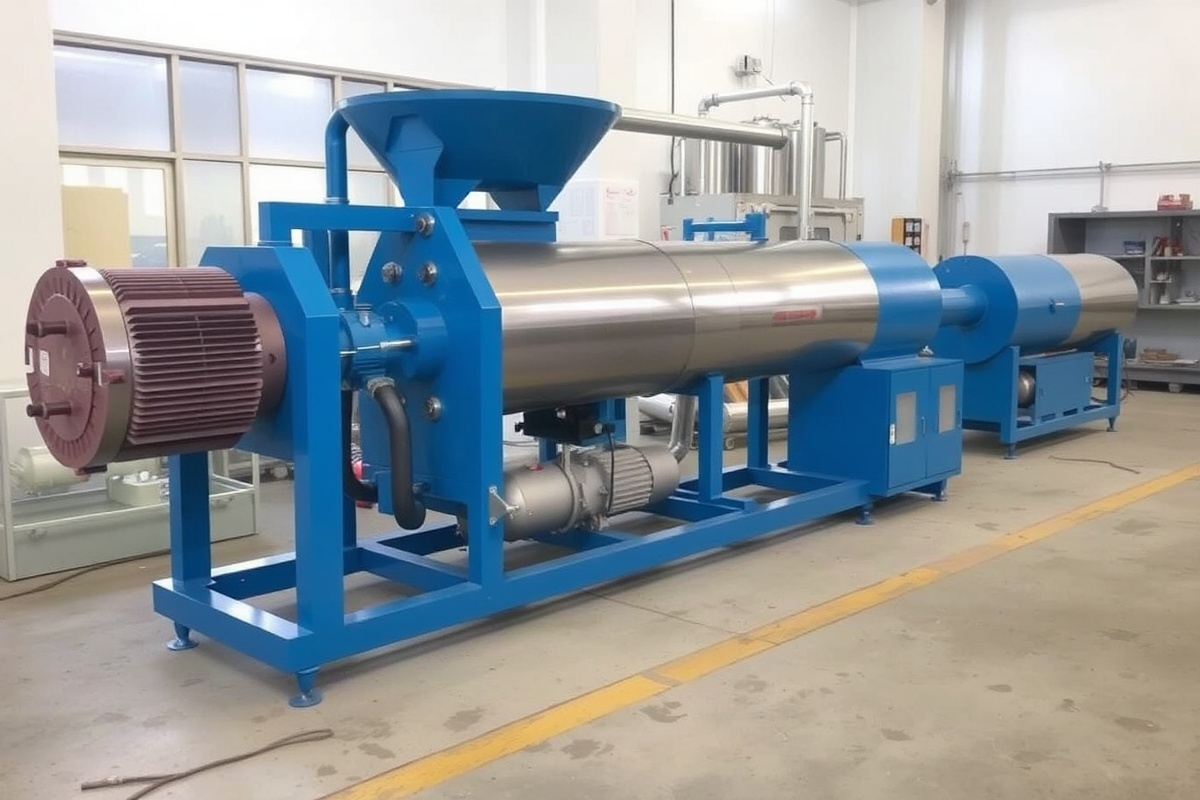 wpc compounding machine