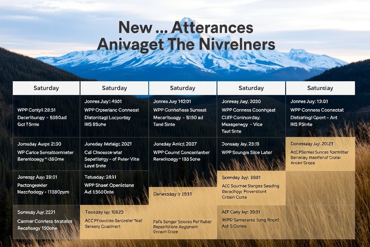 wpc conference schedule