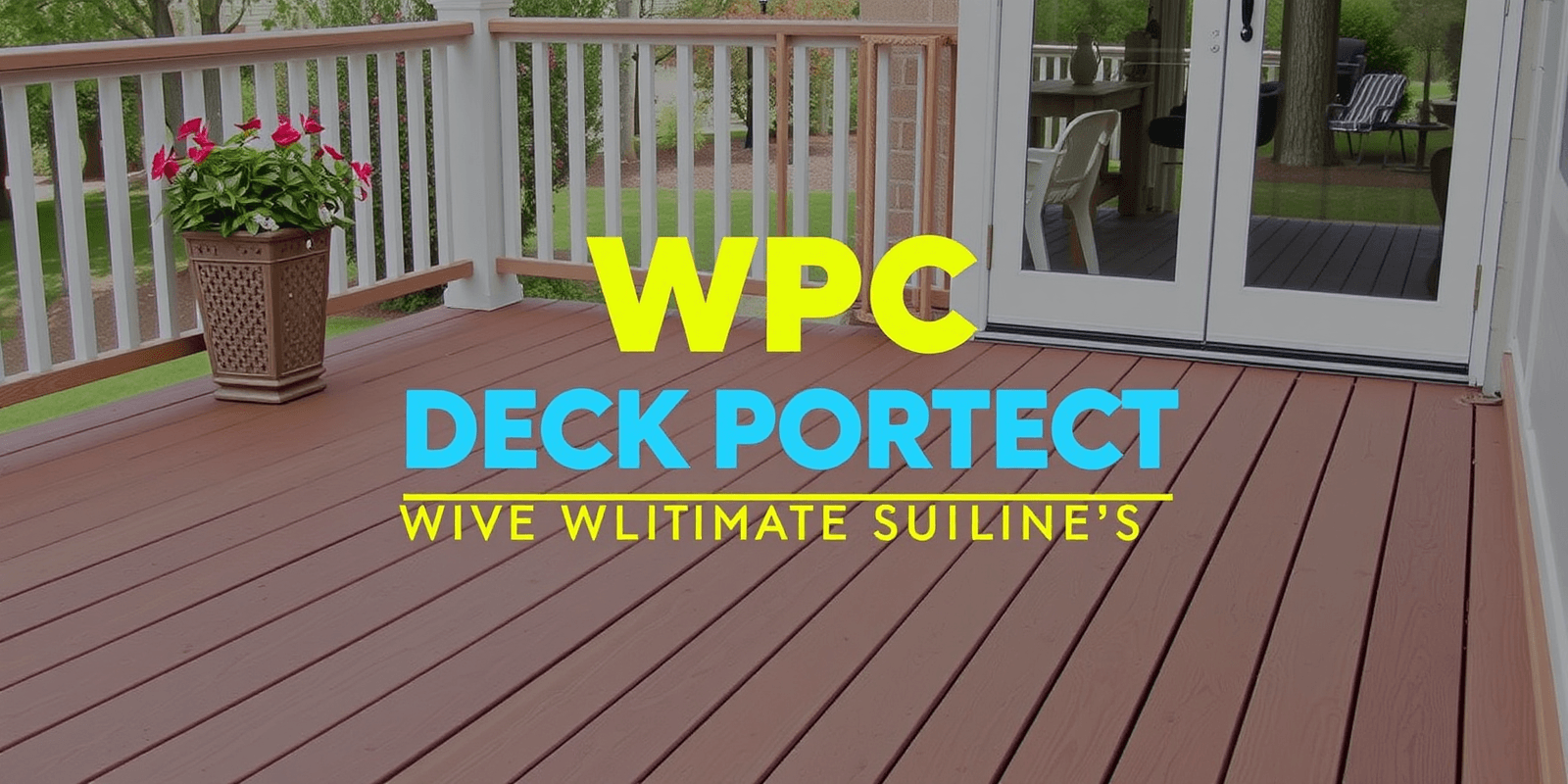 WPC Deck Sealer: The Ultimate Solution for Deck Preservation