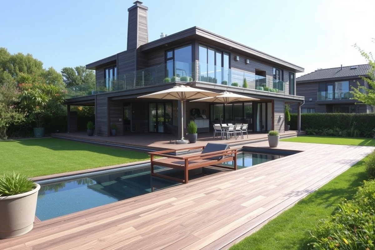 WPC decking factory with export experience