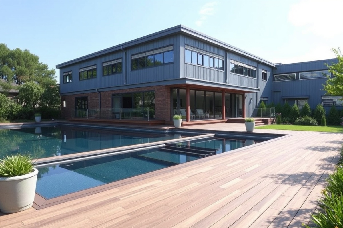 wpc decking floor factory