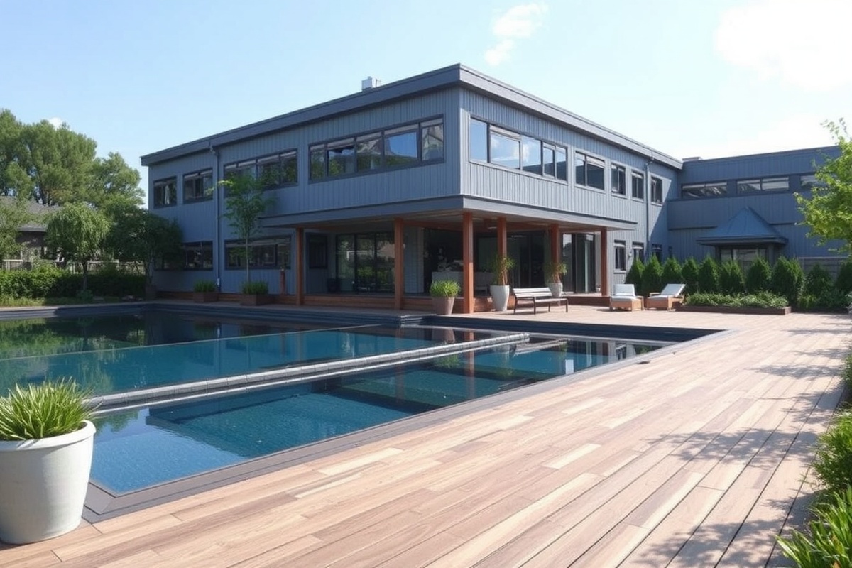 wpc decking flooring factory