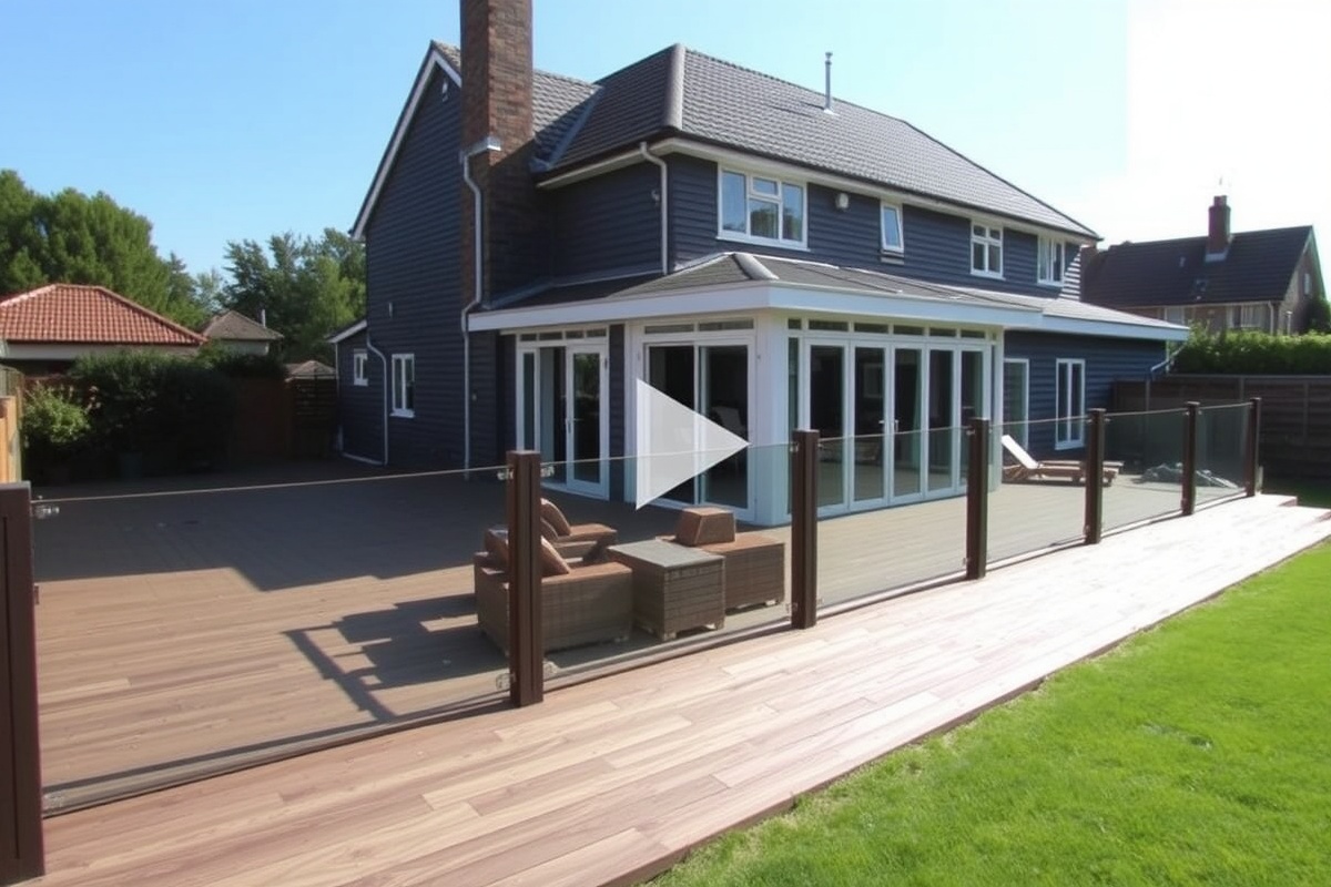 wpc decking installation video