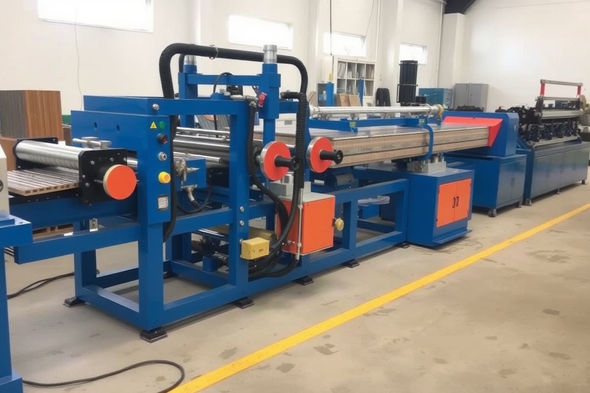 wpc decking line extrusion machine