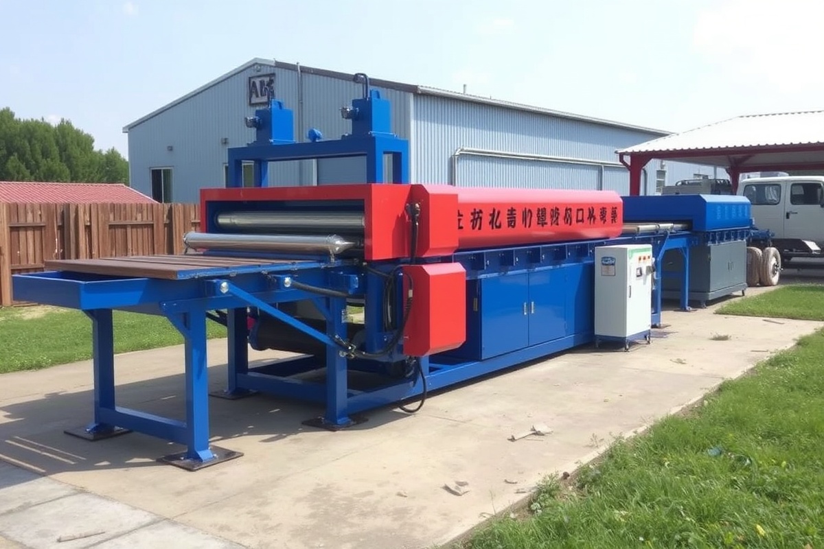 wpc decking machine factory
