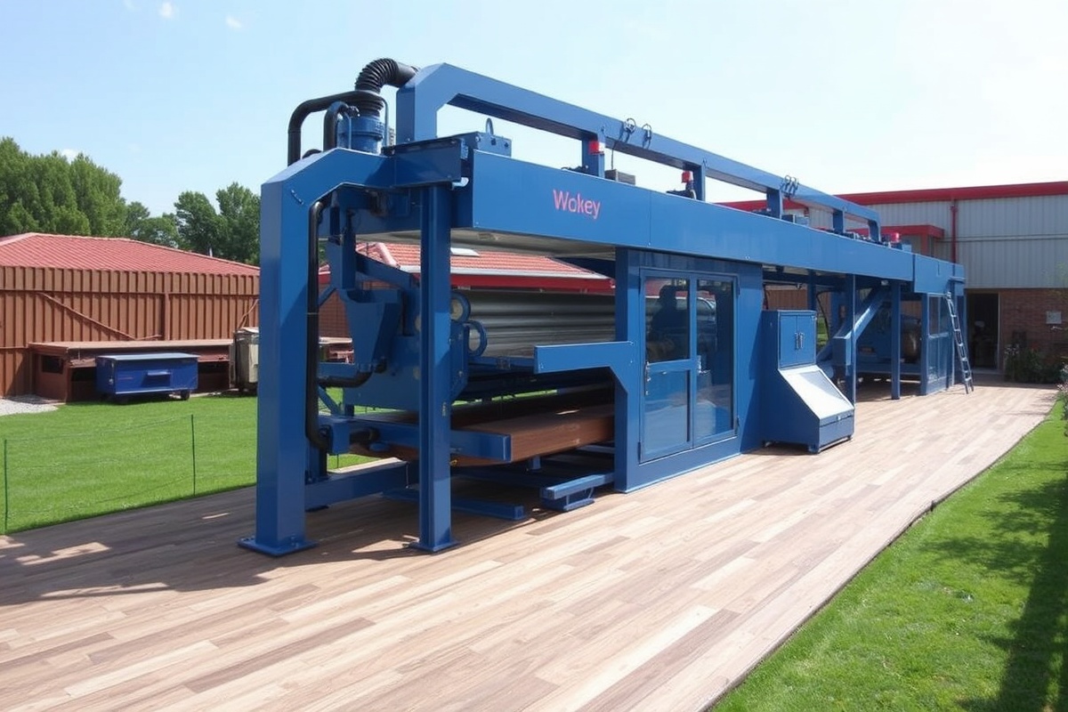 WPC decking production capacity