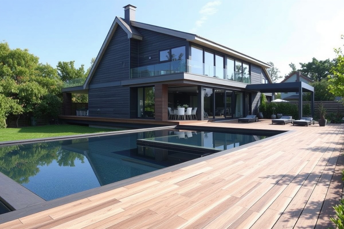 WPC decking production for international markets