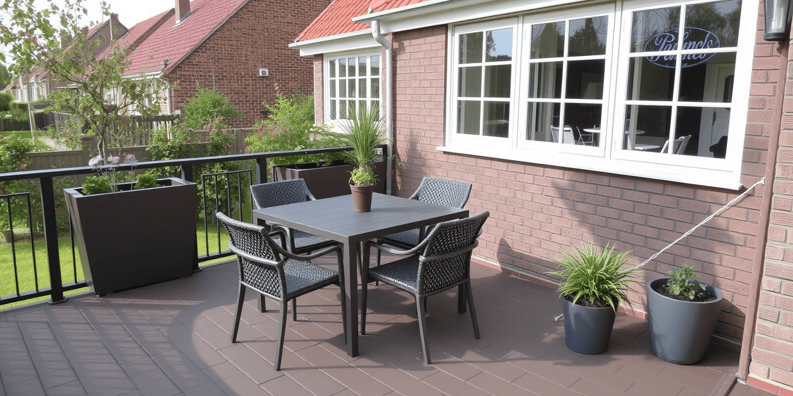 wpc dielen terrasse