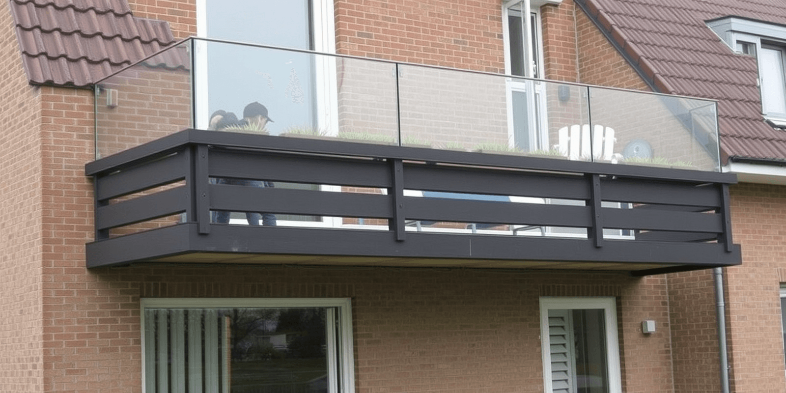 wpc dielen verlegen balkon