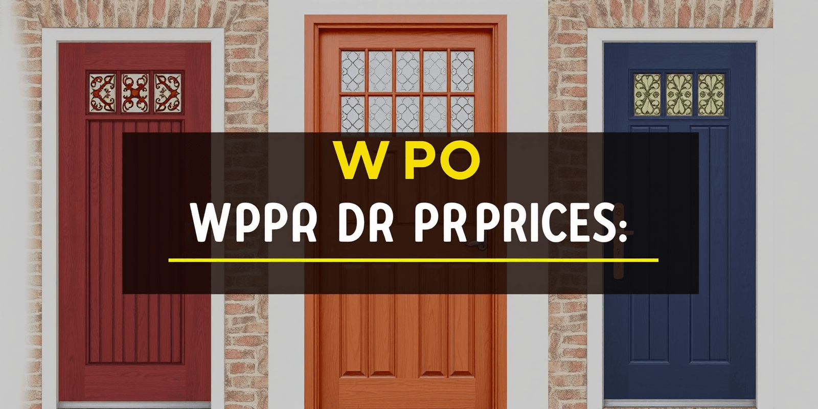 WPC Door Prices: Budget-Friendly Options for Your Home