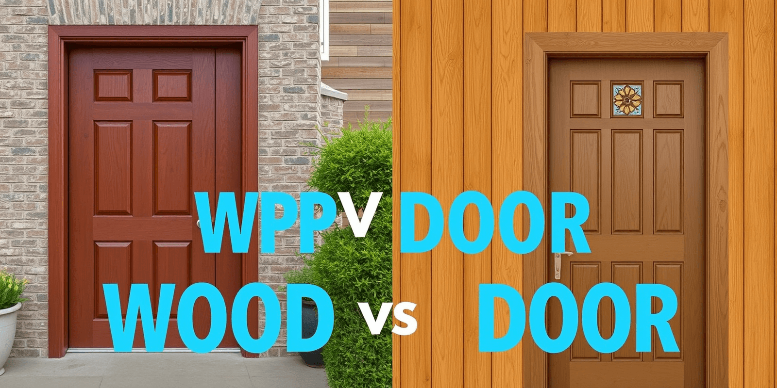 WPC Door vs Wood Door: Cost Analysis and Longevity