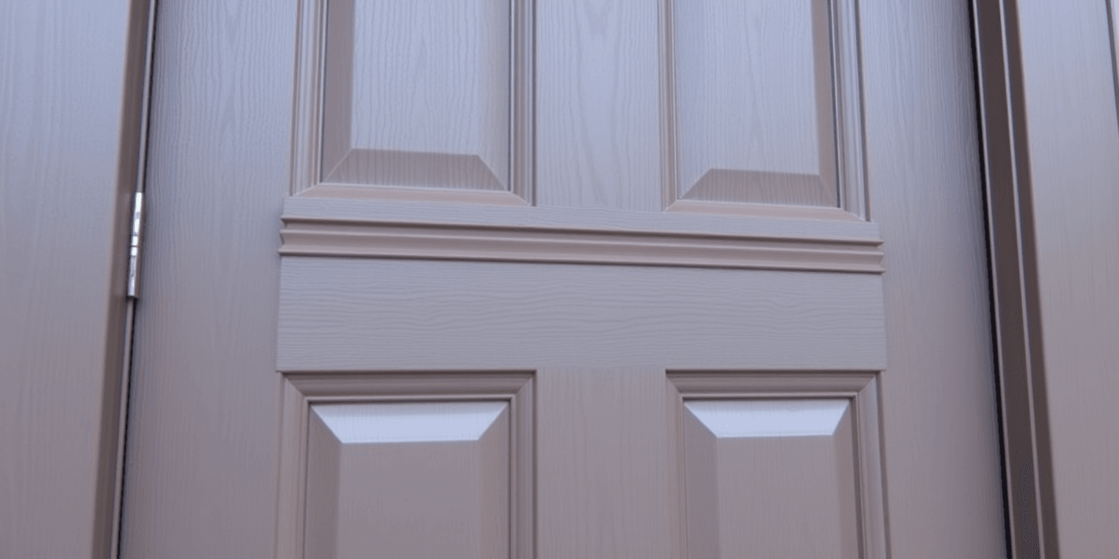 wpc door with frame