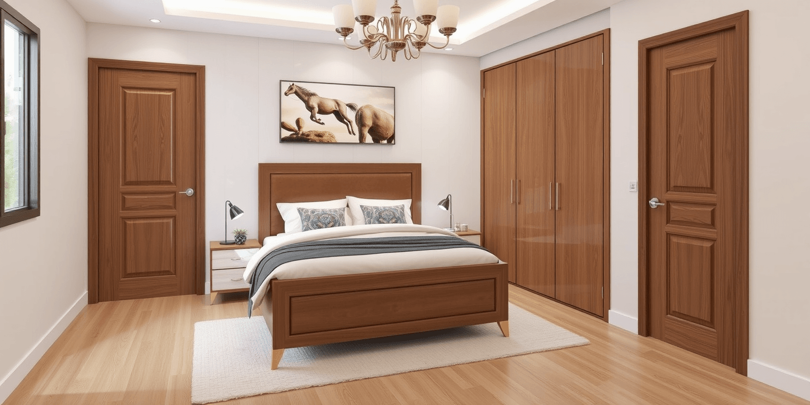 wpc doors for bedroom