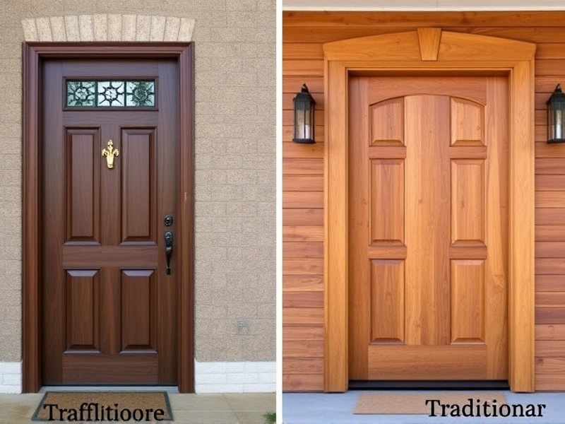 WPC Doors vs Traditional Wood: A Comprehensive Comparison