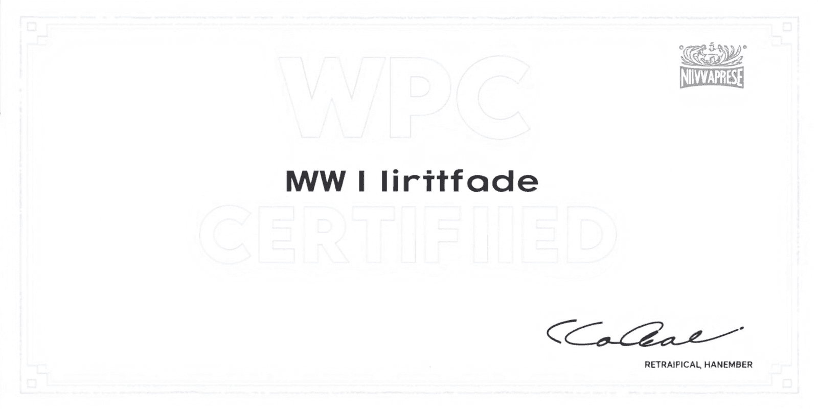 wpc eta certification