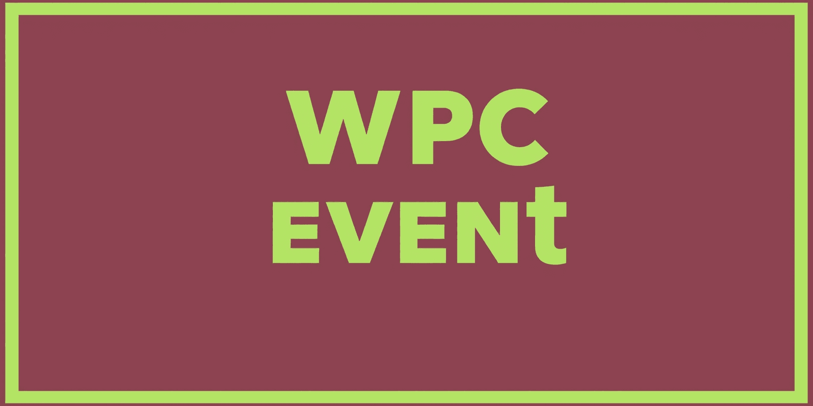 wpc event archive