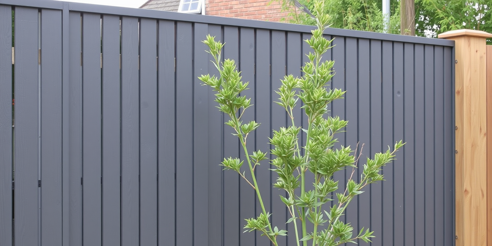 WPC Grey Privacy Panels: A Sustainable Landscape Solution