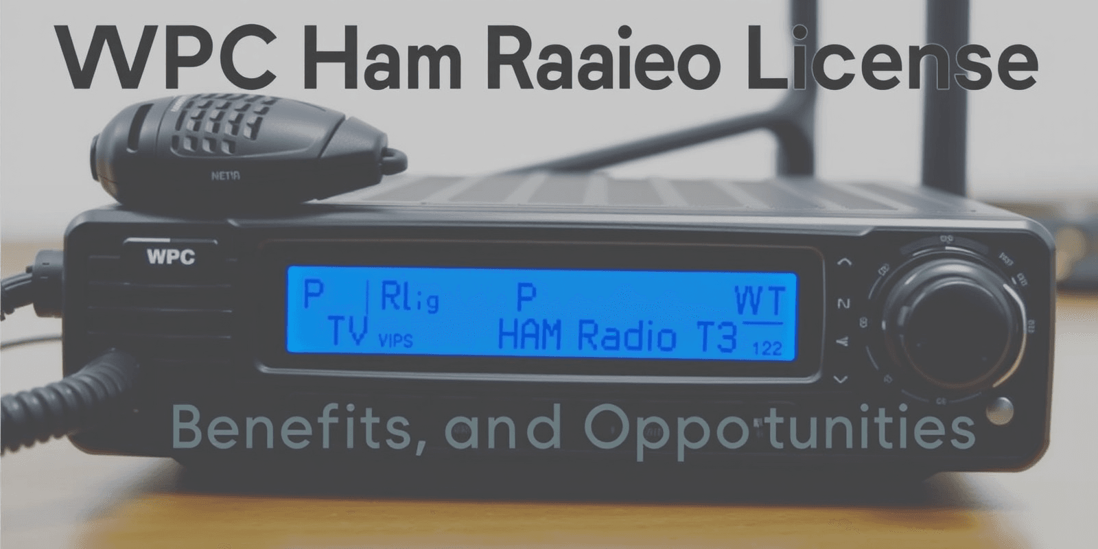 WPC Ham Radio License: Benefits and Opportunities
