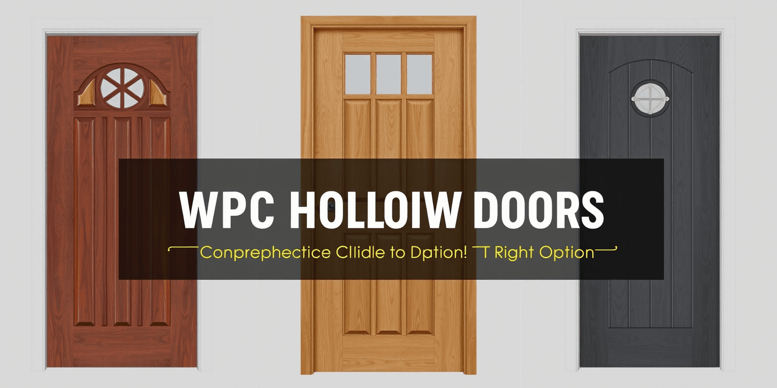 WPC Hollow Doors: A Comprehensive Guide to Choosing the Right Option
