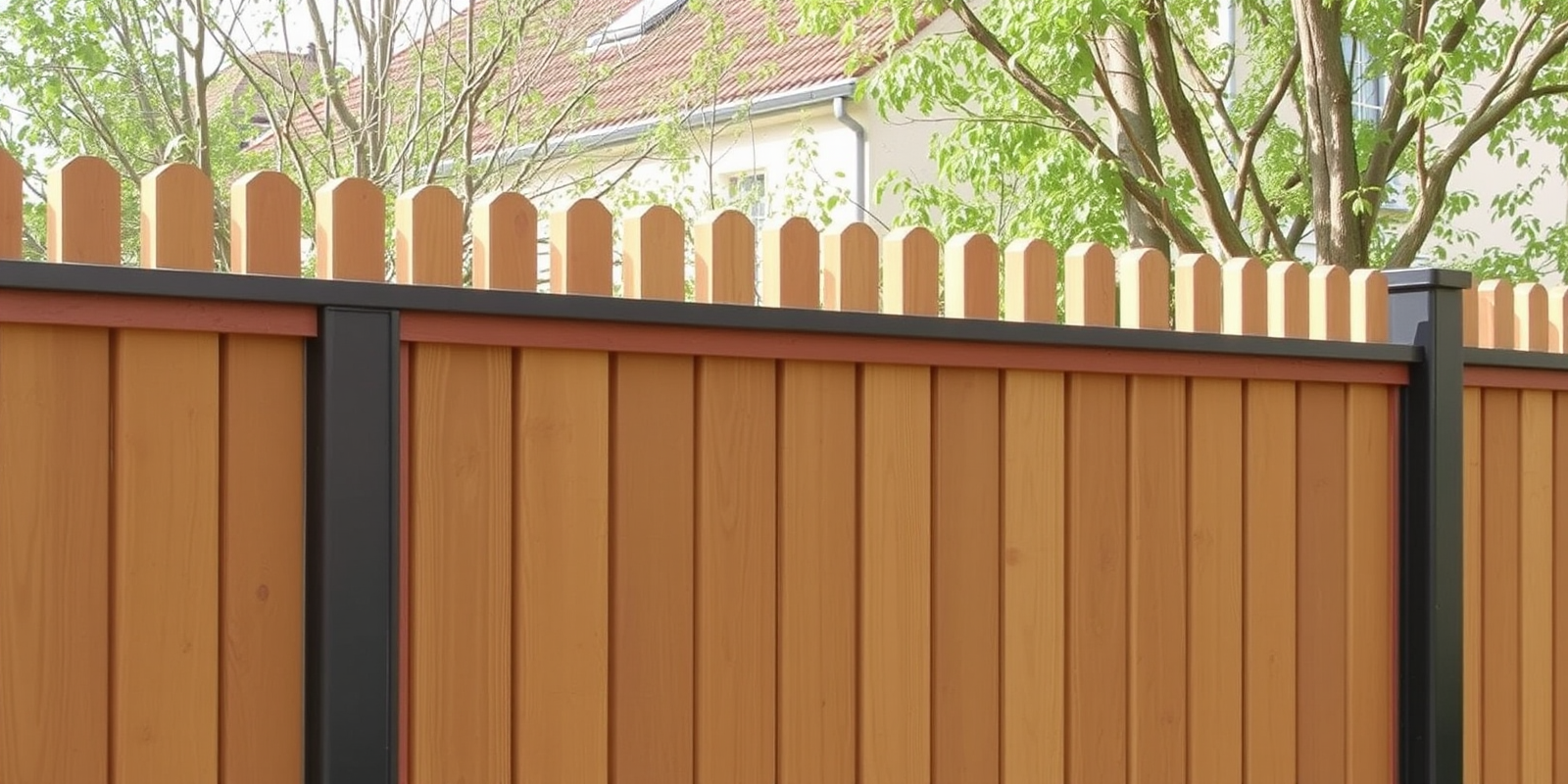 WPC Holzoptik Fence Panels: The Eco-Friendly Privacy Solution