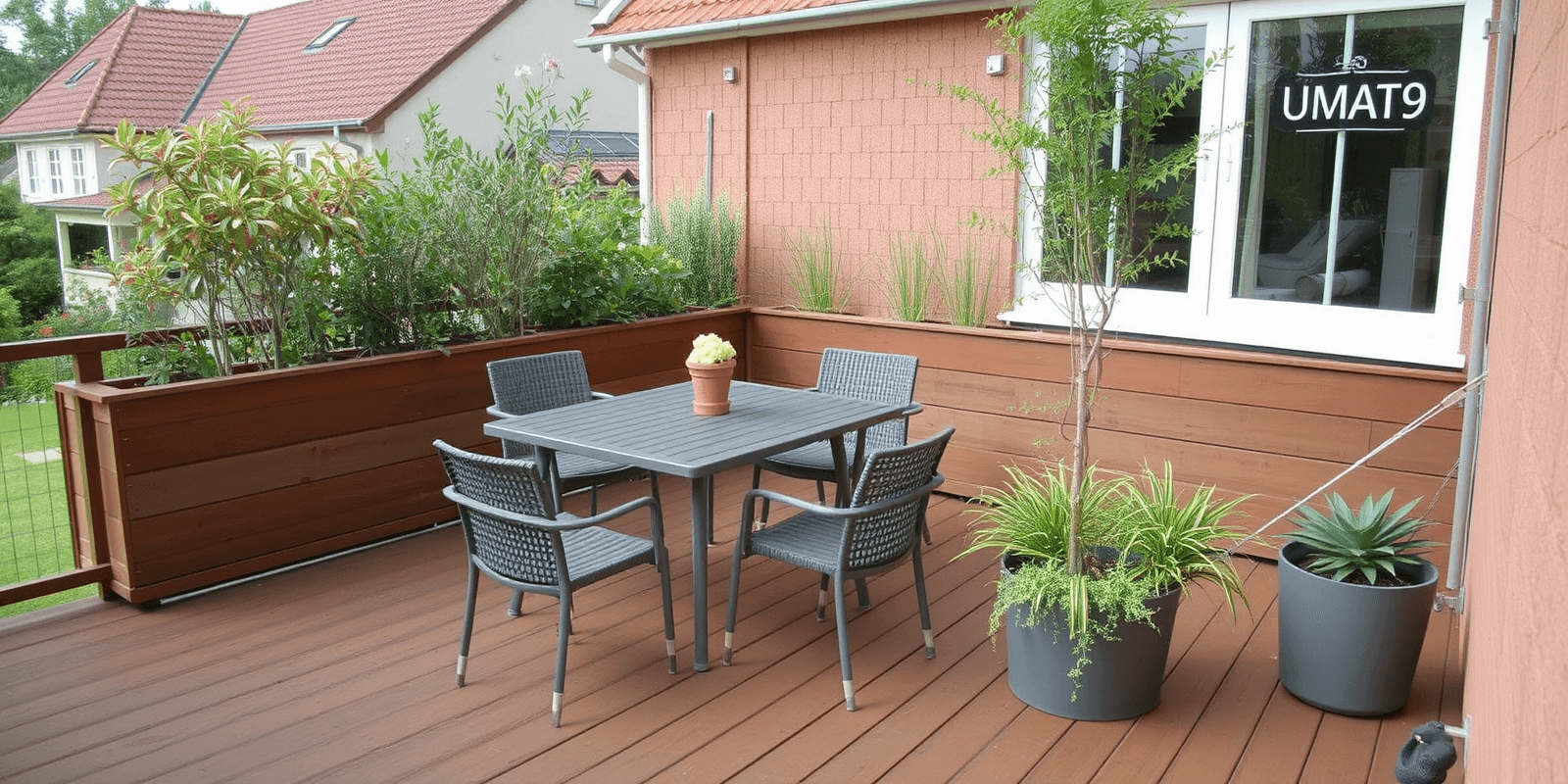 wpc holzterrasse
