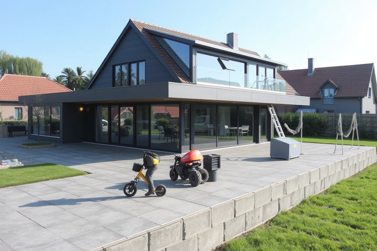 wpc klick fliesen auf beton verlegen