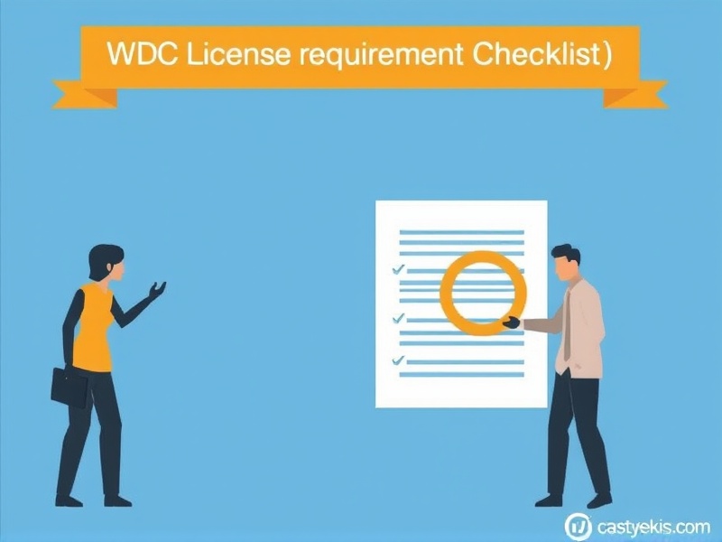 WPC License Requirement Checklist: What You Need to Know
