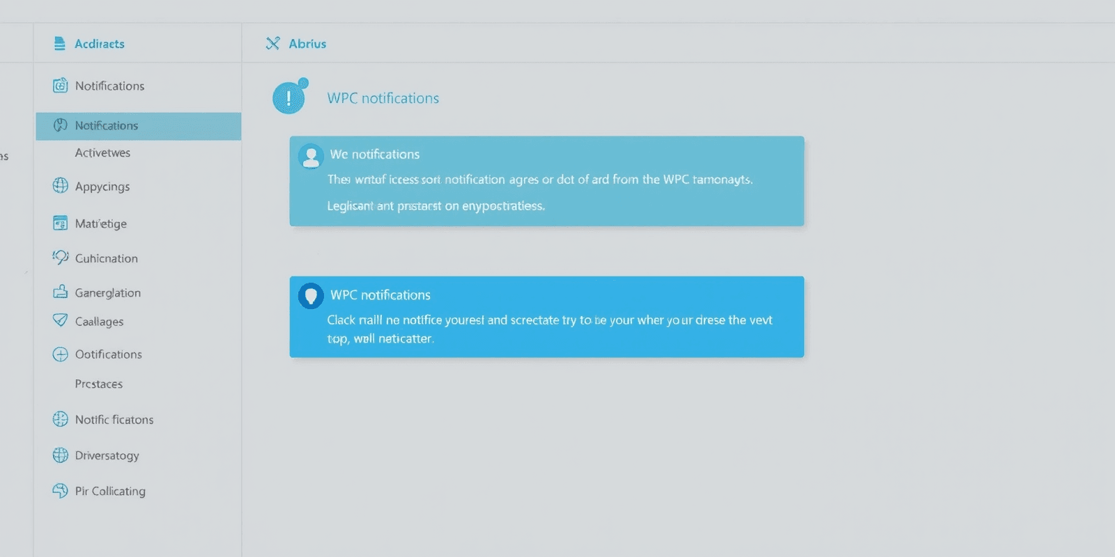 wpc notifications
