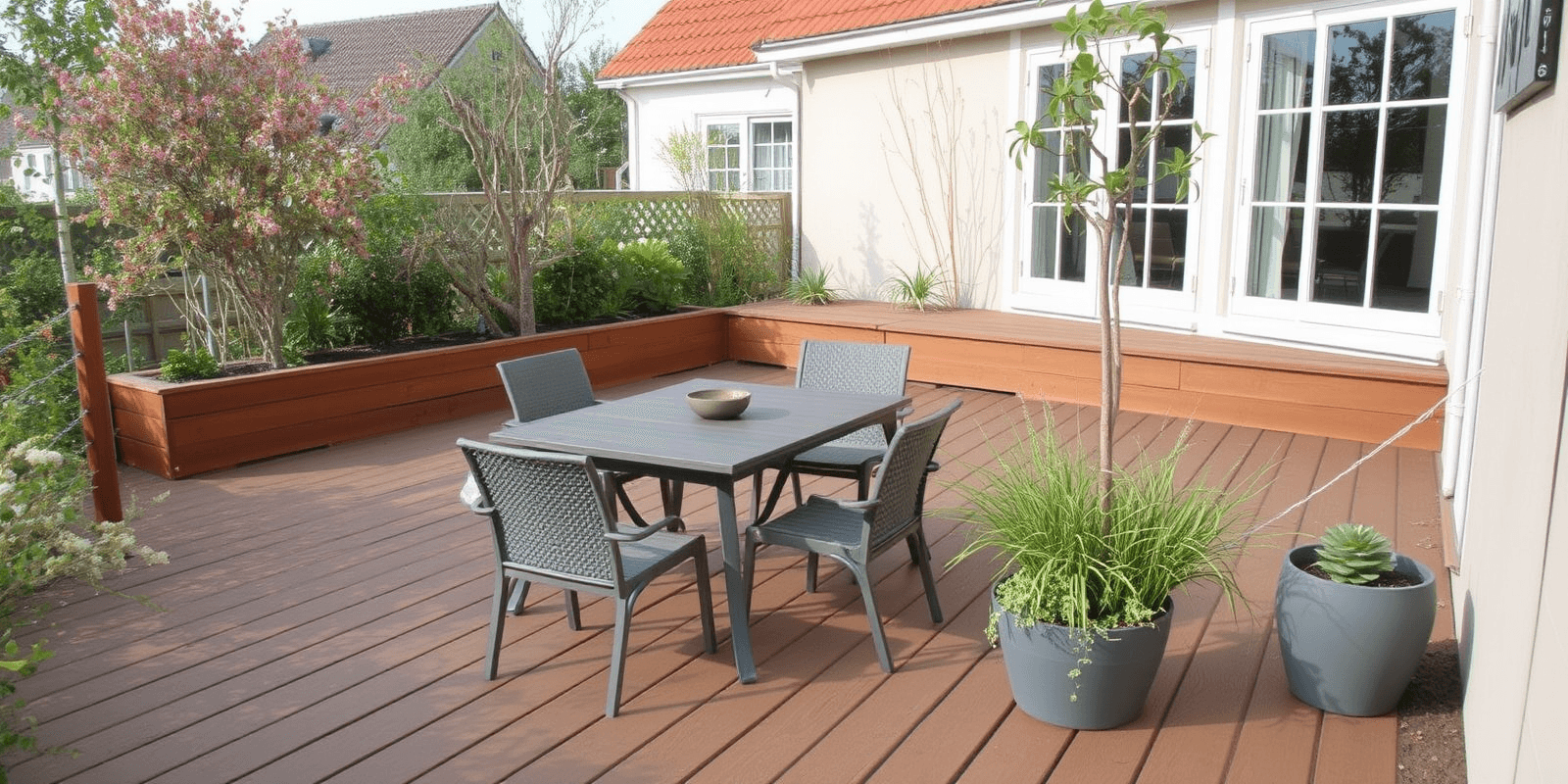 wpc oder holz terrasse