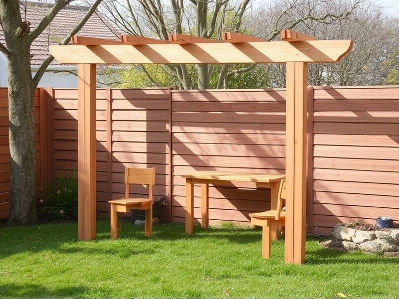 wpc oder holz zaun