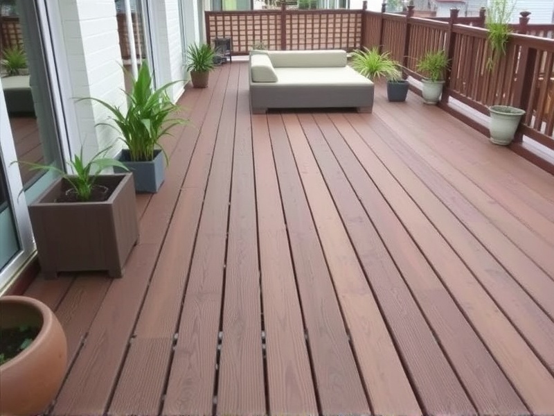 wpc outdoor decking floor factory