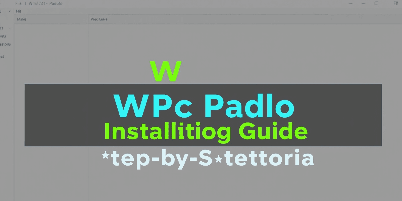 WPC Padlo Installation Guide: Step-by-Step Tutorial