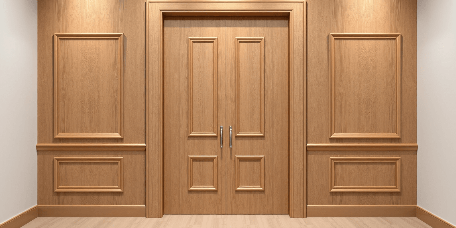 wpc panel hidden door
