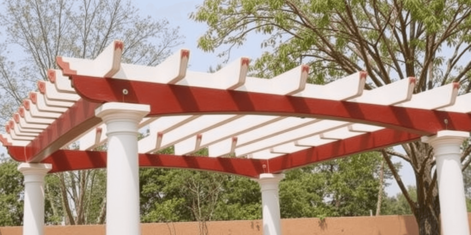 wpc pergola india