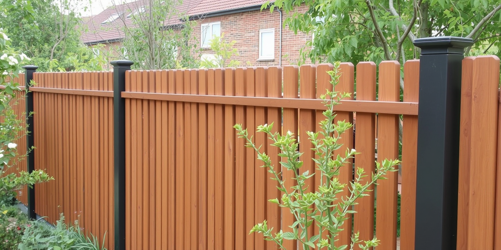 WPC Privacy Fences: A Sustainable Garden Barrier