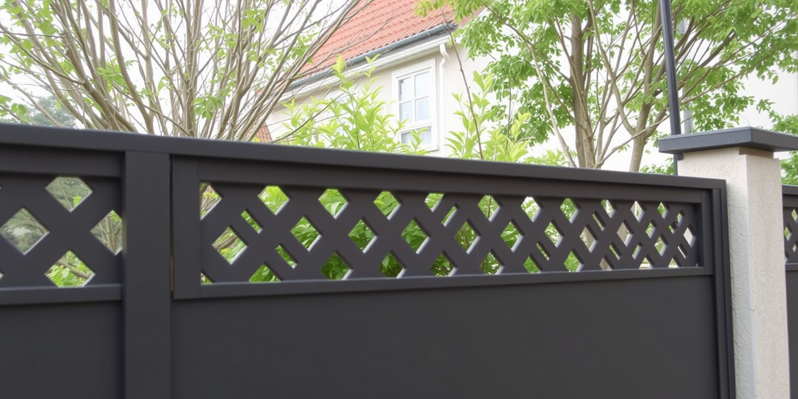 WPC Rhombus Sichtschutz: The Eco-Friendly Privacy Solution