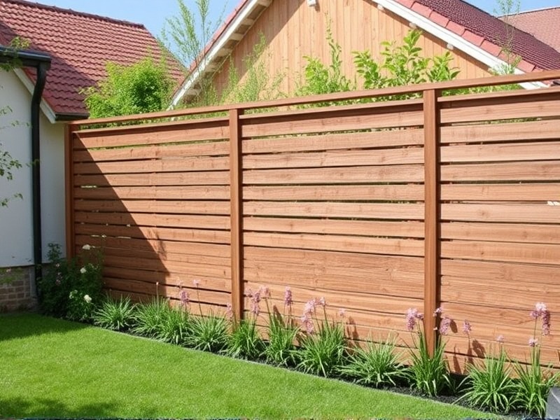 WPC Sichtschutzzaun Anthrazit: The Eco-Friendly Privacy Solution
