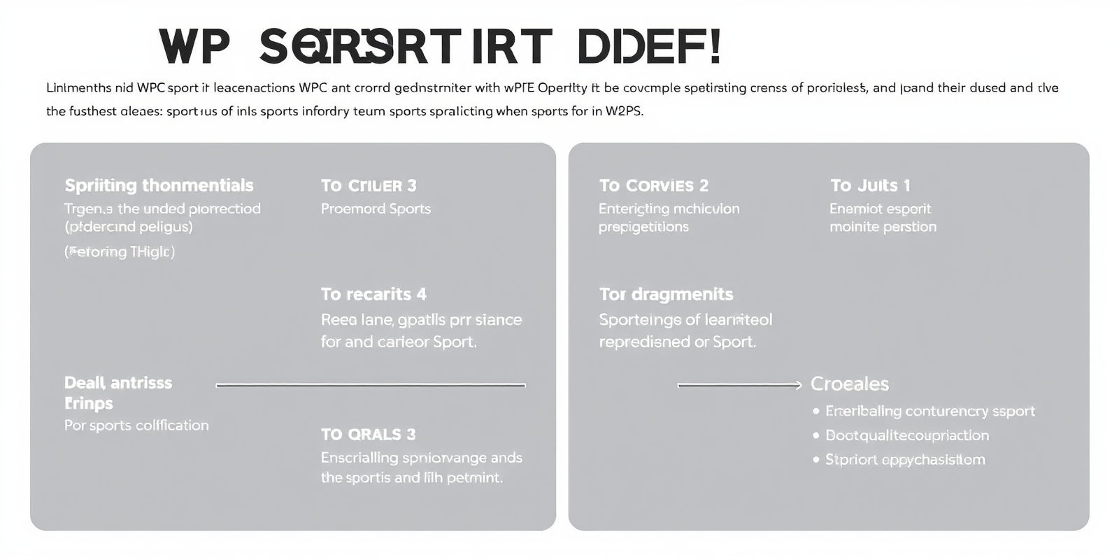 WPC Sport Definition: Key Elements and Examples