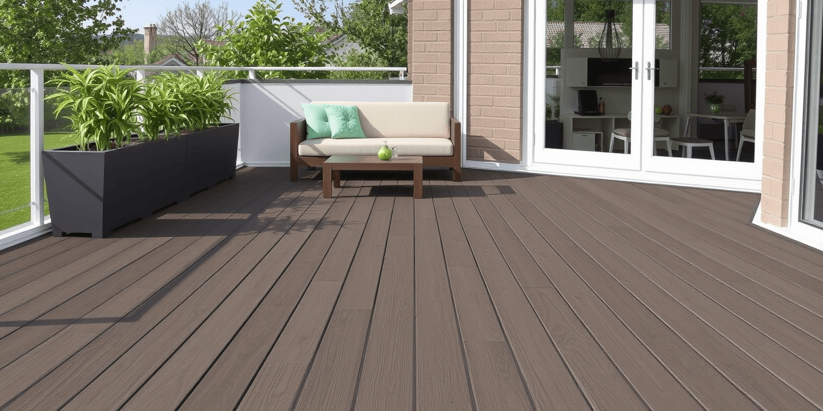 WPC TerrassenDielen KomplettSet: The Eco-Friendly Choice for Outdoor Flooring